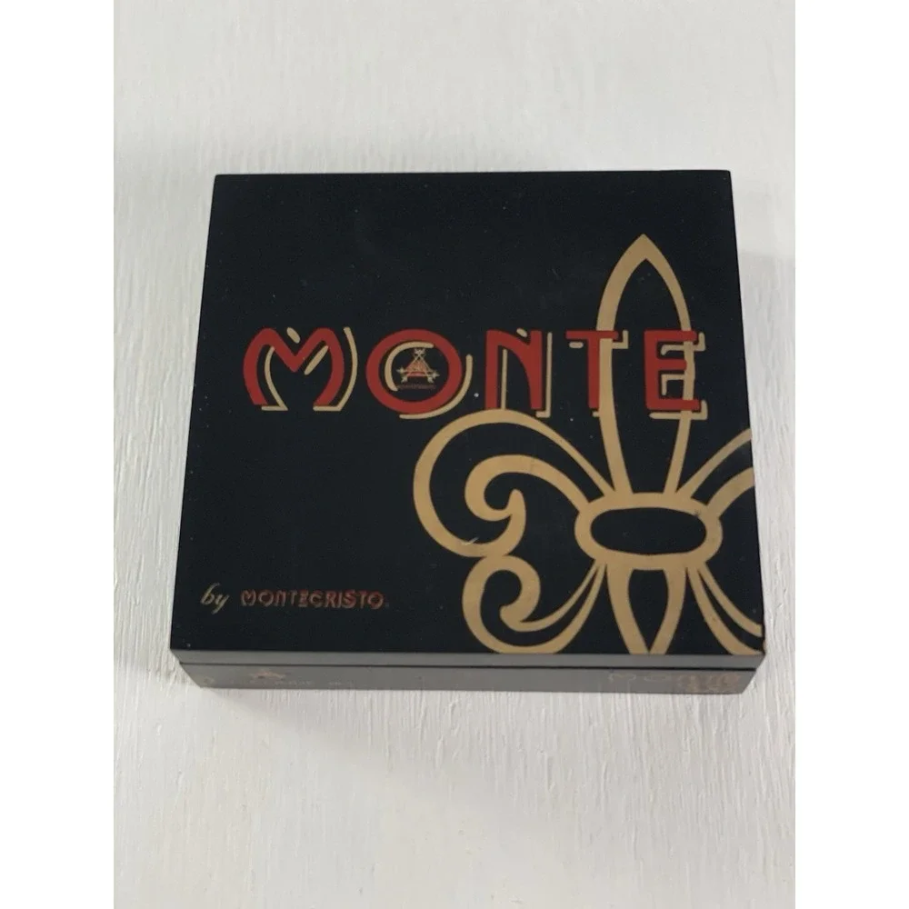 Empty Cigar Box - Cedar Wood Lined Monte By‎ Montecristo DIY collectible display